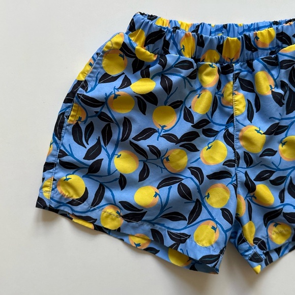 Summersalt x Diane von Furstenberg Boys Lemon Print Swim Shorts - Size 3T - Picture 2 of 12